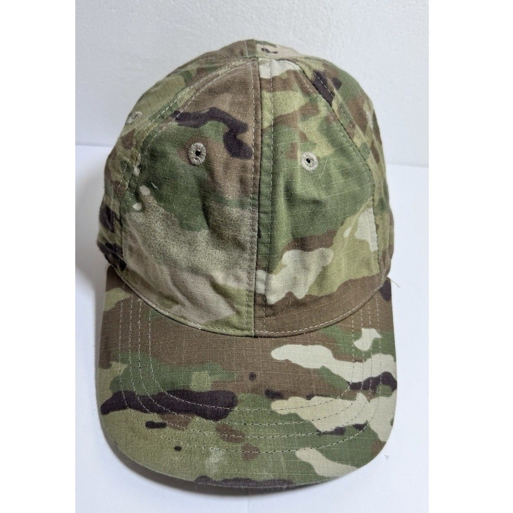 Unbranded Multicam Camo Tactical Operator Hat Adjustable Ripstop Baseball Cap